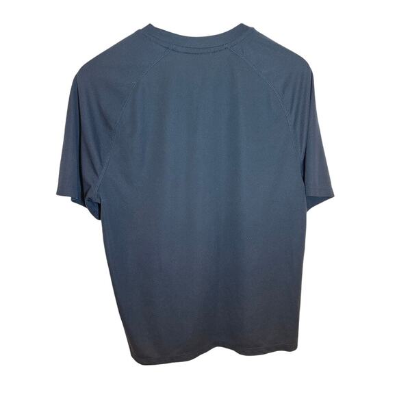 Starter Men’s Navy Blue Athletic T-Shirt M Repreve Recycled Polyester Tee - Picture 2 of 5